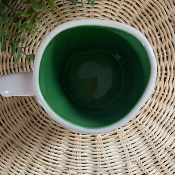 RAE DUNN PLANT LADY LL Green Clay Mug - Picture 6 of 8